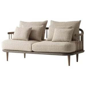 Wendelbo Sofas Und Liegen-&Tradition Fly SC2 Sofa, Eiche geräuchert - Karakorum 003