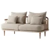 &Tradition Sofas Und Liegen-&Tradition Fly SC2 Sofa, Eiche weiß geölt - Karakorum 003