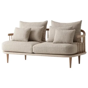 &Tradition Sofas Und Liegen-&Tradition Fly SC2 Sofa, Eiche weiß geölt - Karakorum 003
