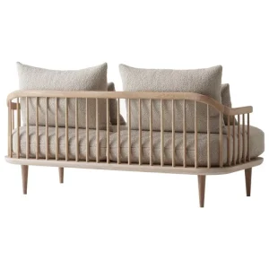 &Tradition Sofas Und Liegen-&Tradition Fly SC2 Sofa, Eiche weiß geölt - Karakorum 003