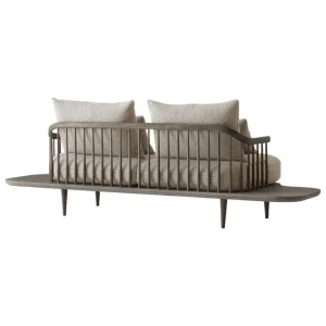 &Tradition Sofas Und Liegen-&Tradition Fly SC3 Sofa mit Seitentischen, Eiche geräuchert - Karakorum 003