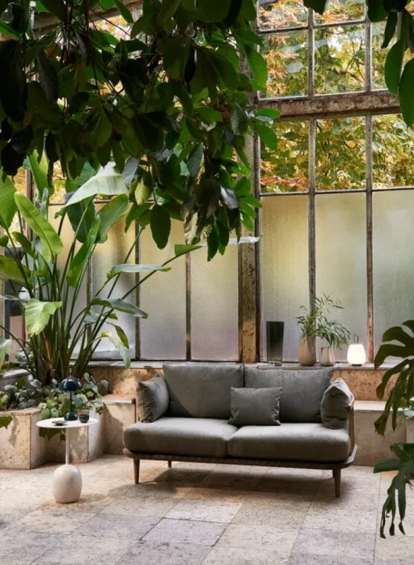 Audo Copenhagen Sofas Und Liegen-&Tradition Fly SC2 Sofa, geräucherte Eiche/Hot Madison 093