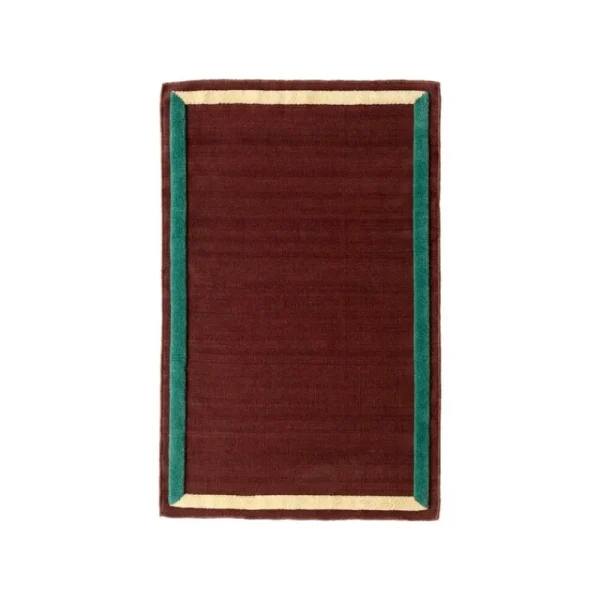 &Tradition Teppiche Und Läufer^&Tradition Framed AP13 Wollteppich, 90 x 140 cm, Pflaume