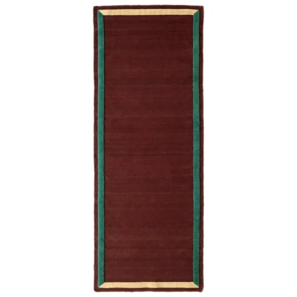 &Tradition Teppiche Und Läufer^&Tradition Framed AP14 Wollteppich, 90 x 240 cm, Pflaume
