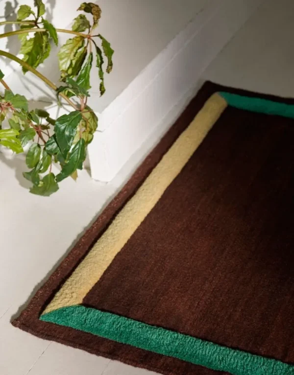 &Tradition Teppiche Und Läufer^&Tradition Framed AP14 Wollteppich, 90 x 240 cm, Pflaume