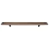 HAY Regale-&Tradition Guild HM15 Regal, 120 x 27 cm, lackierte Walnuss