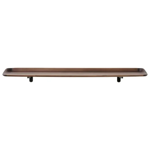 HAY Regale-&Tradition Guild HM15 Regal, 120 x 27 cm, lackierte Walnuss