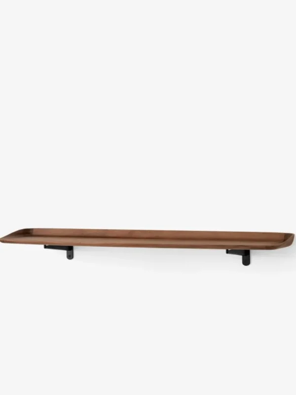 HAY Regale-&Tradition Guild HM15 Regal, 120 x 27 cm, lackierte Walnuss