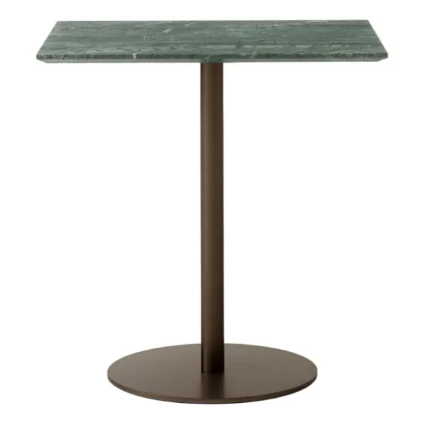 &New Tische-&Tradition In Between SK16 Tisch, Bronze - grüner Marmor