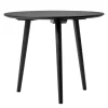 HAY Tische-&Tradition In Between SK3 Tisch 90 cm, Eiche schwarz
