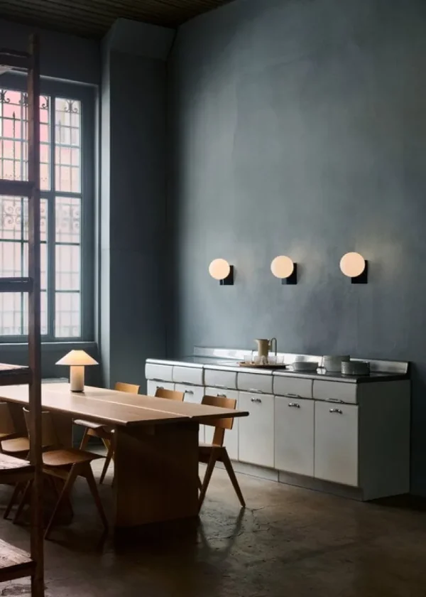 Nemo Lighting Wandleuchten-&Tradition Journey SHY2 Wandleuchte, steel blue