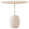 &Tradition Tische-&Tradition Lato LN9 Couchtisch, Eiche - Creme Diva Marmor