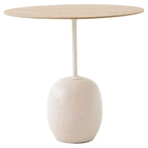 &Tradition Tische-&Tradition Lato LN9 Couchtisch, Eiche - Creme Diva Marmor