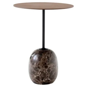&Tradition Tische-&Tradition Lato LN8 Couchtisch, Walnuss - Emperador Marmor