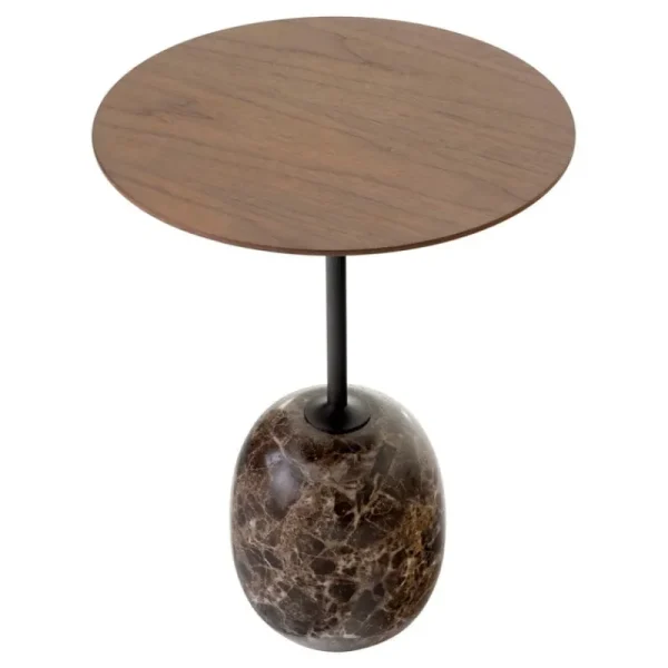 &Tradition Tische-&Tradition Lato LN8 Couchtisch, Walnuss - Emperador Marmor