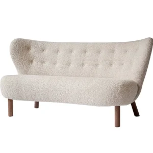 HAY Sofas Und Liegen-&Tradition Little Petra VB2 Sofa, Karakorum 003 – Nussbaum geölt
