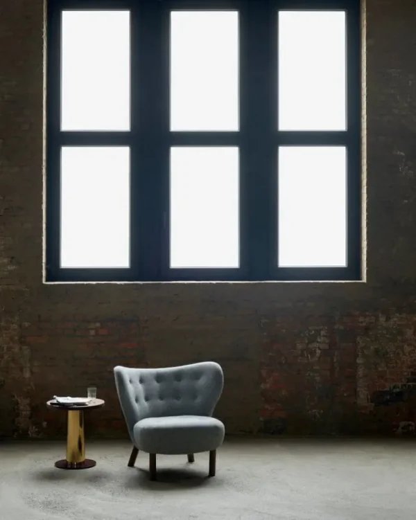 Fredericia Sitzgelegenheiten-&Tradition Loungesessel Little Petra, Hallingdal 130 – Nussbaum