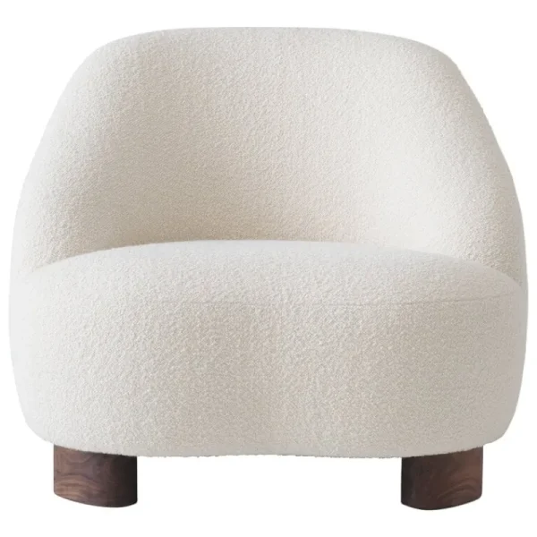 Normann Copenhagen Sitzgelegenheiten-&Tradition Margas LC1 Loungesessel, Nussbaum - Karakorum 001