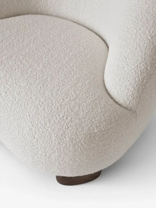 Normann Copenhagen Sitzgelegenheiten-&Tradition Margas LC1 Loungesessel, Nussbaum - Karakorum 001