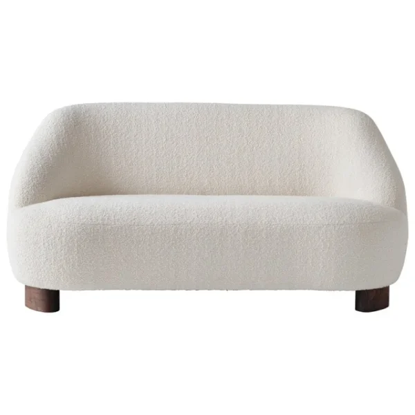 &Tradition Sofas Und Liegen-&Tradition Margas LC3 2-Sitzer-Sofa, Nussbaum - Karakorum 001