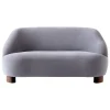 &Tradition Sofas Und Liegen-&Tradition Margas LC3 2-Sitzer-Sofa, Nussbaum - Gentle 133