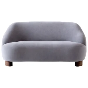 &Tradition Sofas Und Liegen-&Tradition Margas LC3 2-Sitzer-Sofa, Nussbaum - Gentle 133