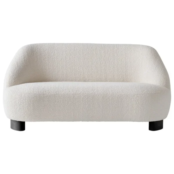 &Tradition Sofas Und Liegen-&Tradition Margas LC3 2-Sitzer-Sofa, Eiche schwarz lackiert - Karakorum 001