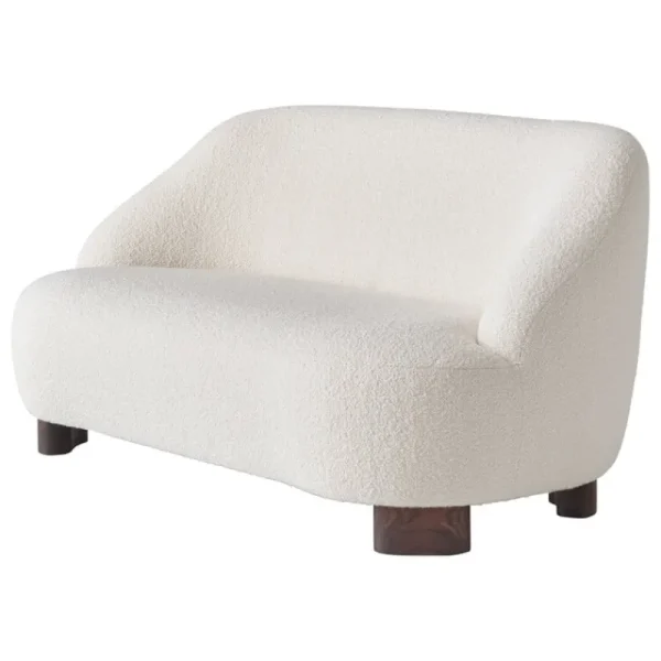 &Tradition Sofas Und Liegen-&Tradition Margas LC3 2-Sitzer-Sofa, Nussbaum - Karakorum 001