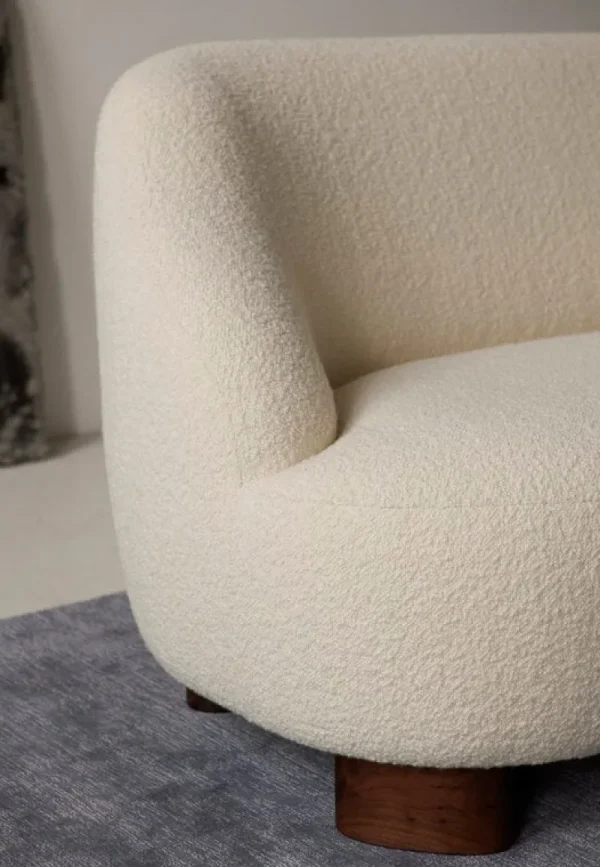 &Tradition Sofas Und Liegen-&Tradition Margas LC3 2-Sitzer-Sofa, Nussbaum - Karakorum 001