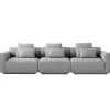 Audo Copenhagen Sofas Und Liegen-&Tradition Modulares Sofa Develius D mit Kissen, Fiord 151