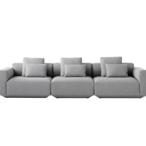 Audo Copenhagen Sofas Und Liegen-&Tradition Modulares Sofa Develius D mit Kissen, Fiord 151