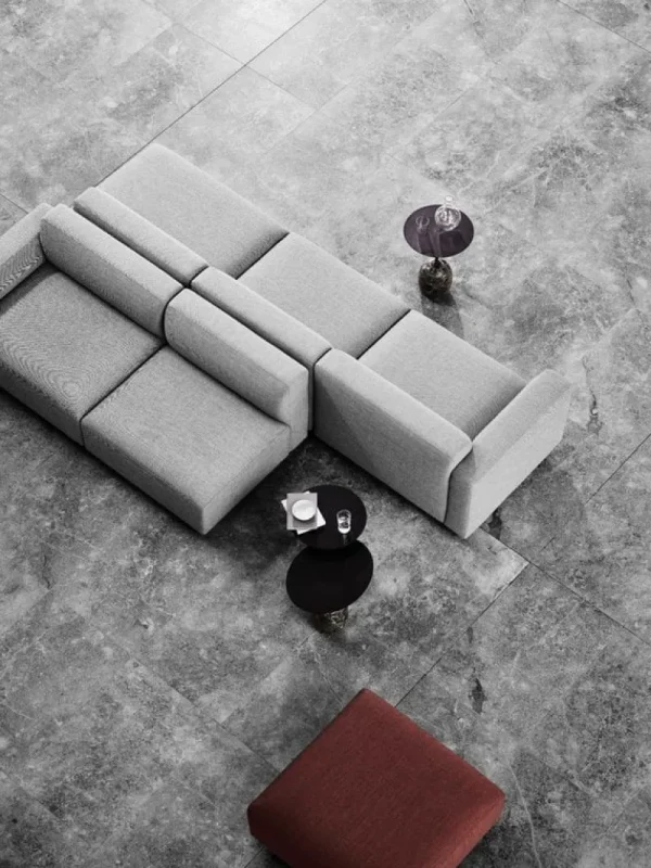 Audo Copenhagen Sofas Und Liegen-&Tradition Modulares Sofa Develius D mit Kissen, Fiord 151