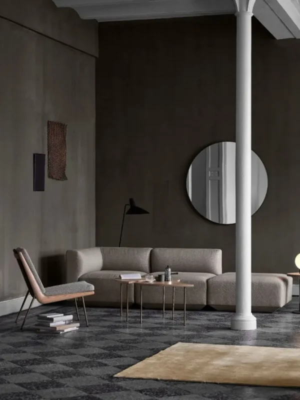 Audo Copenhagen Sofas Und Liegen-&Tradition Modulares Sofa Develius D mit Kissen, Fiord 151