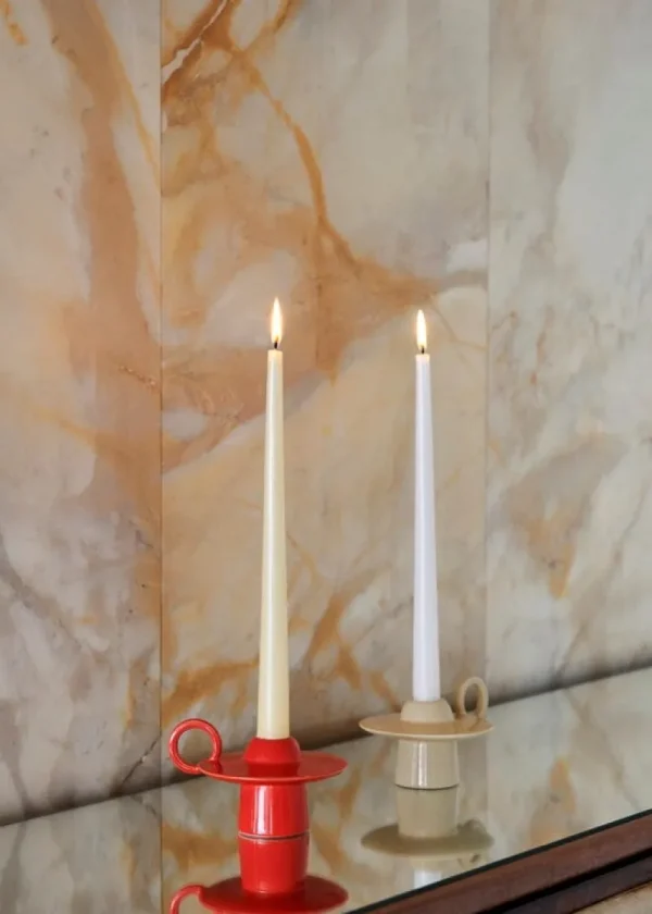 Marimekko Kerzen Und Kerzenhalter-&Tradition Momento Kerzenhalter JH39, Elfenbeinweiß