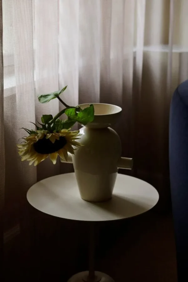 Normann Copenhagen Vasen-&Tradition Momento Vase JH40, Cremeweiß