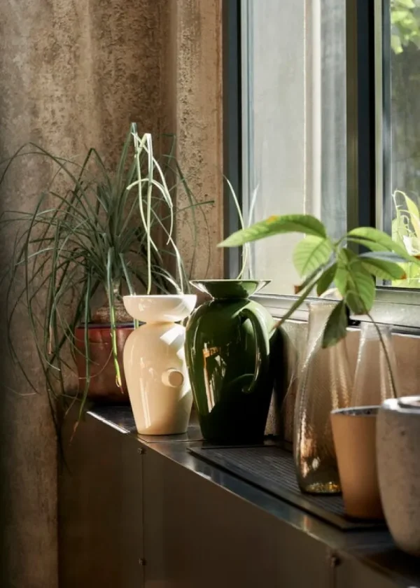 Normann Copenhagen Vasen-&Tradition Momento Vase JH40, Cremeweiß