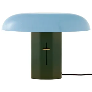 &Tradition Tischlampen-&Tradition Montera JH42 Tischleuchte, Forstgrün - Himmelblau