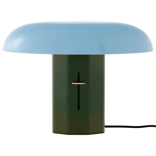 &Tradition Tischlampen-&Tradition Montera JH42 Tischleuchte, Forstgrün - Himmelblau