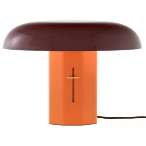 Foscarini Tischlampen-&Tradition Montera JH42 Tischleuchte, Bernsteingelb - Rubinrot
