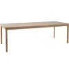 Audo Copenhagen Tische-&Tradition Patch HW2 Tisch, 240 cm, Eiche weiß geölt – Laminat beige