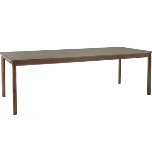Viccarbe Tische-&Tradition Patch HW2 Tisch, 240 cm, Eiche geräuchert – Laminat Grau