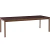 &Tradition Tische-&Tradition Patch HW2 Tisch, 240 cm, Nussbaum geölt – Laminat Dunkelbraun