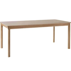 &Tradition Tische-&Tradition Patch HW1 Tisch, 180 cm, Eiche weiß geölt – Laminat Beige