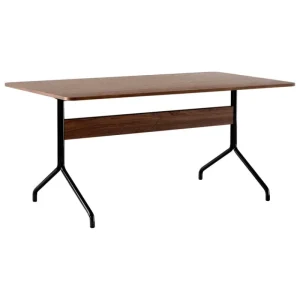 &Tradition Schreibtische Und Raumtrenner | Tische^&Tradition Pavilion AV18 Tisch, Schwarz - Walnuss lackiert