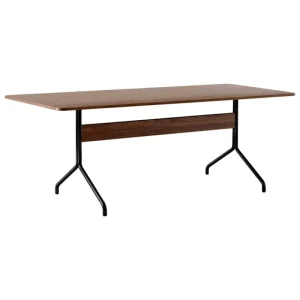 &Tradition Schreibtische Und Raumtrenner | Tische^&Tradition Pavilion AV19 Tisch, Schwarz - Walnuss lackiert