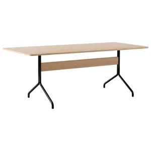 &Tradition Schreibtische Und Raumtrenner | Tische^&Tradition Pavilion AV19 Tisch, Schwarz - Eiche lackiert