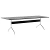 &Tradition Schreibtische Und Raumtrenner | Tische^&Tradition Pavilion AV24 Tisch, Chrom - Eiche schwarz lackiert