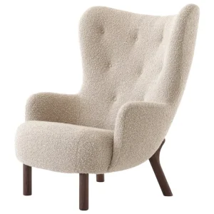 Fritz Hansen Sitzgelegenheiten-&Tradition Petra VB3 Loungesessel, Karakorum 003 - Walnuss geölt