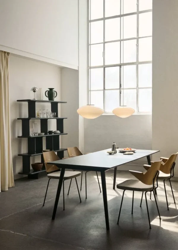 Fritz Hansen Sitzgelegenheiten-&Tradition RFH RD7 Sessel, Nussbaum- und Buchenfurnier - braun