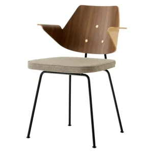 Fritz Hansen Sitzgelegenheiten-&Tradition RFH RD7 Sessel, Nussbaum- und Buchenfurnier - braun